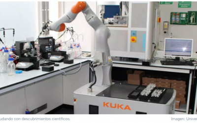 Este robot científico realiza experimentos por sí mismo
