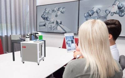 Realidad aumentada para simplificar las instalaciones de robots