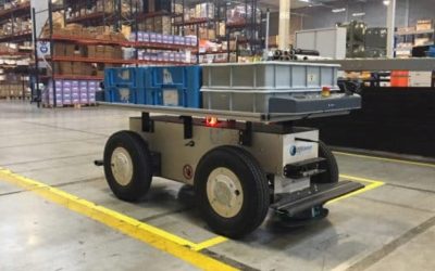 Acuerdo estratégico de Manitou y Effidence para la robótica logística