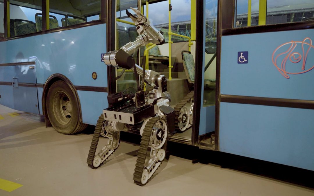 El robot de Huesca que cambia de forma para desactivar bombas
