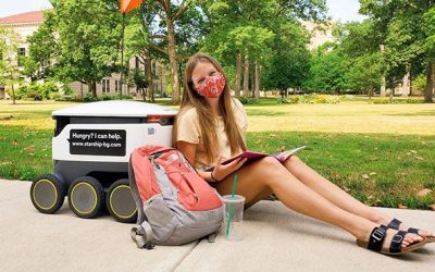 Robots que llevan la compra a casa: una realidad que crece con la crisis sanitaria