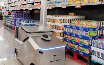 Una empresa de la UMH diseña un robot que desinfecta grandes superficies con ozono