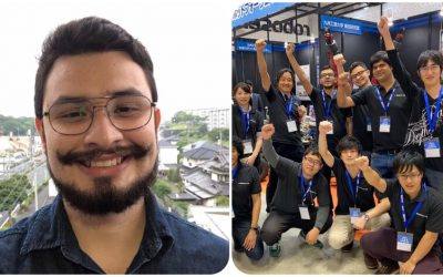 ¡Aplausos! Raúl, el ingeniero mexicano que ganó un concurso de robótica en Japón