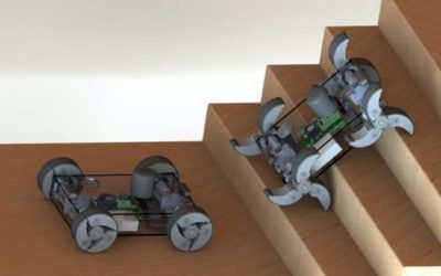 El Robot α-WaLTR puede Transformar sus Ruedas en Patas según la Necesidad