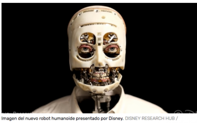 Así es el Nuevo e Inquietante Robot Humanoide de Disney
