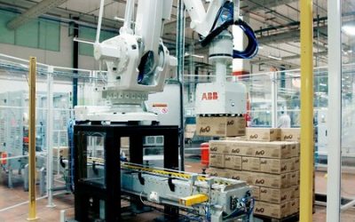 Célula de paletizado de ABB aumenta un 53% la producción de Nestlé