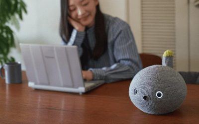 Nikobo, el robot blando de Panasonic para hacerte compañía mientras teletrabajas o estudias