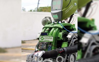 Alumnos del CONALEP de México crearon un robot para que aplique protocolos de sanitización contra COVID