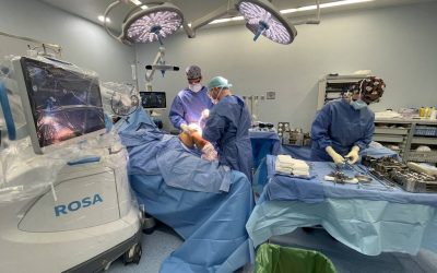 El primer hospital de España en colocar una reprótesis de rodilla asistido por un robot está en Mallorca