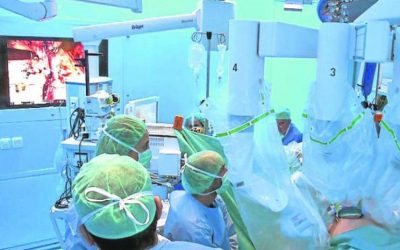 Un robot en el quirófano