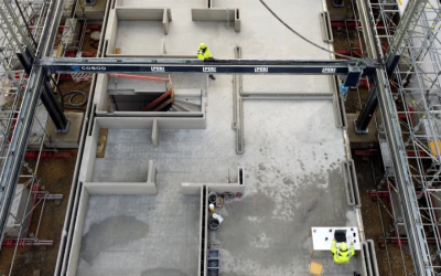 La robótica y la gestión de datos revolucionan las obras