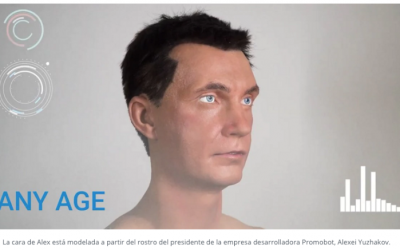Cómo es Alex, el robot humanoide que atenderá al público en una oficina municipal rusa