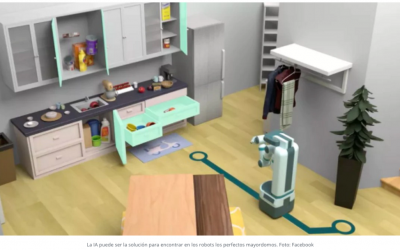 Facebook crea una plataforma que adiestra a robots en la realización de tareas en el mundo real