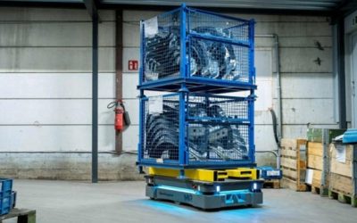 6 formas en las que los robots colaborativos están cambiando el almacenaje de productos