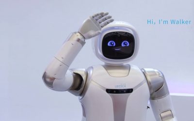 Empresa china UBTECH lanza un prototipo de robot humanoide doméstico.