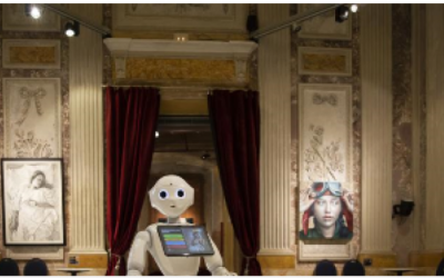 Un robot se convierte en guía de un museo