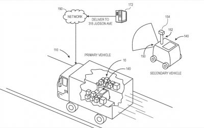 Nueva Patente de Amazon: pequeños Robots para entrega de paquetes