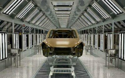 La increíble fábrica robótica que construye Tesla