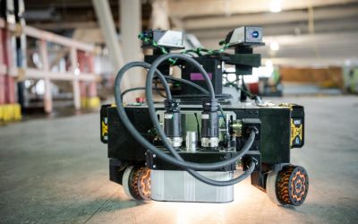 Robots de cuadrícula de líneas de tiza para el futuro de la construcción