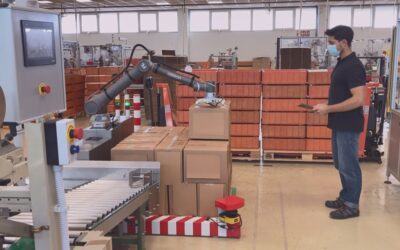 Omron y Reitec crean la nueva solución de cobot paletizador RC-1