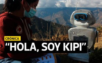 Kipi, la robot creada en el Vraem, Perú, que habla en quechua con escolares de Huancavelica