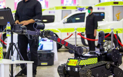 Irán muestra sus avances en la detección y neutralización de bombas con un nuevo robot antiexplosivos