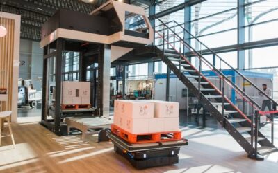 MiR Robots y CSi palletising automatizan el transporte de materiales en la industria de bienes de consumo
