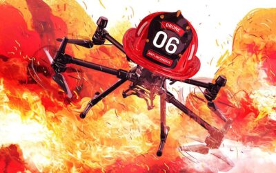 El dron chileno que ayuda a combatir incendios forestales