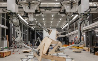 Los robots y la inteligencia artificial ayudan a diseñar y construir los ‘jardines colgantes’ de la universidad suiza