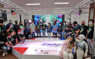 Emocionante tercera edición del torneo de artes marciales con robots en Latinoamérica