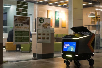 Conozca a Ottobot, el robot que le lleva las compras sin que se mueva en los aeropuertos