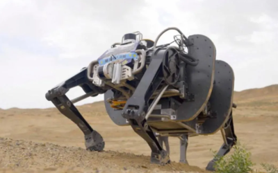 Este es el nuevo robot cuadrúpedo eléctrico que ha fabricado China, y es uno de los más grandes del mundo
