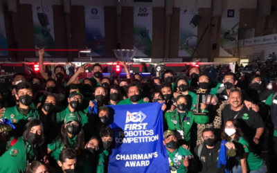 Conalep Torreón gana el Chairman’s, el premio más prestigioso del concurso de robótica FIRST