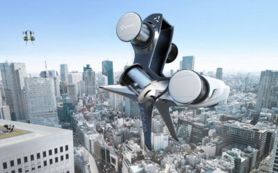 Un nuevo y extravagante concepto de dron de reparto puede transportar 45 kilos a 130 kilómetros por hora