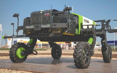 «Terran», el robot argentino para la aplicación selectiva de agroquímicos