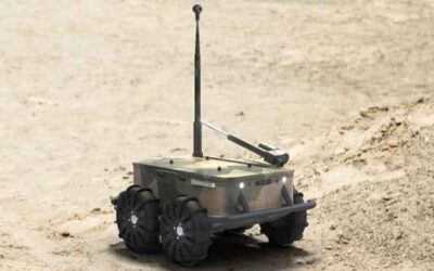 Así es GNOM, el robot que entrará en combate en Ucrania. ¿Terminator o Wall-E con metralleta?