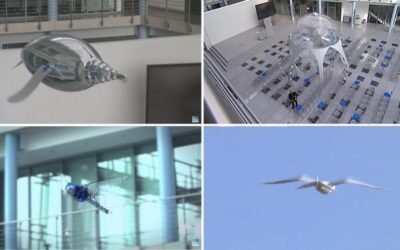 Festo: así son los robots voladores de una empresa que se inspira en la anatomía de los animales