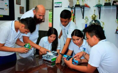 Estudiantes de Bucaramanga ganan premio nacional de robótica