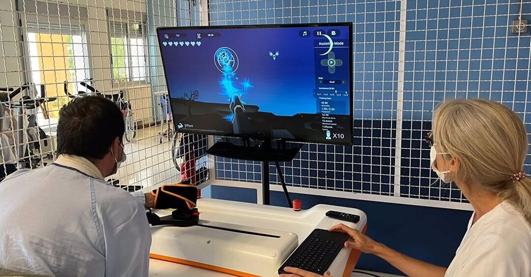 La Magdalena incorpora la rehabilitación robótica para pacientes con daño cerebral