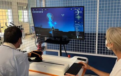 La Magdalena incorpora la rehabilitación robótica para pacientes con daño cerebral