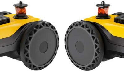 ¿El mejor amigo de ingenieros y aparejadores? El nuevo robot de HP puede imprimir directamente sobre el suelo de una obra