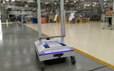 Así es Aimu Navira, el robot argentino que realiza tareas de logística en industrias