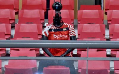 ¿Lo haría? Un robot para ver partidos de fútbol a través de realidad virtual