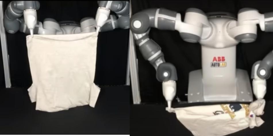 Este es el robot capaz de doblar ropa
