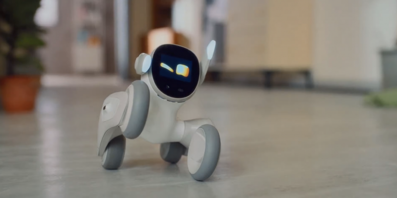 Conoce a Loona, un robot mascota que parece sacado de una película Disney