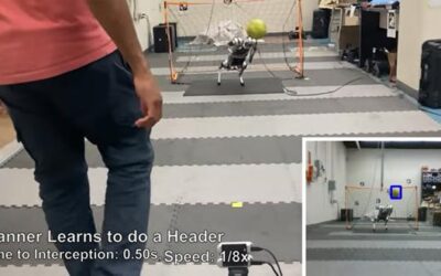 ¿El futuro en el fútbol? Mini Cheetah, el robot que imita a los arqueros