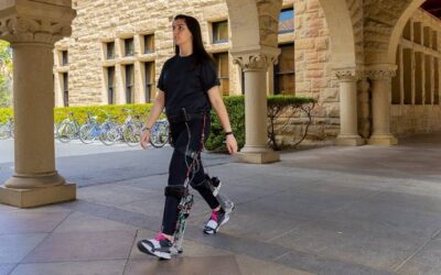 No parece muy práctico, pero este exoesqueleto robot te permite caminar a más velocidad y sin esfuerzo