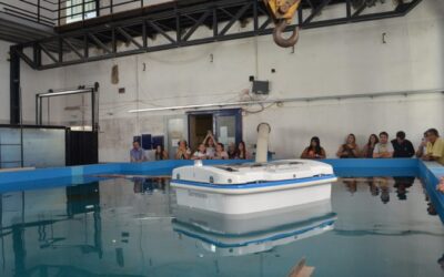 Robot solar para limpiar ríos