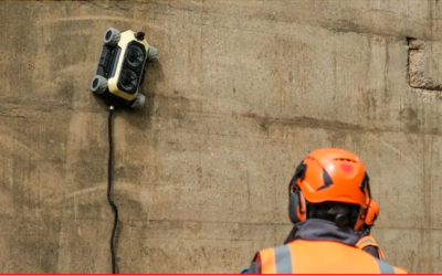 Este robot escala techos y paredes para que los trabajadores no tengan que hacerlo