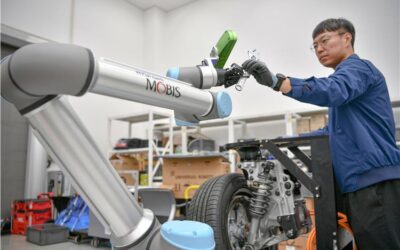 Hyundai Mobis desarrolla robots autónomos colaborativos para fábricas inteligentes